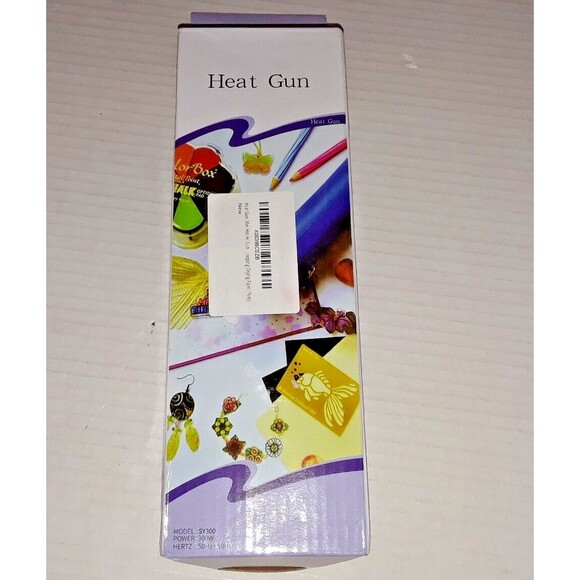 Heat Gun Hand Held Corded Craft Tool Pink - Picture 2 of 7